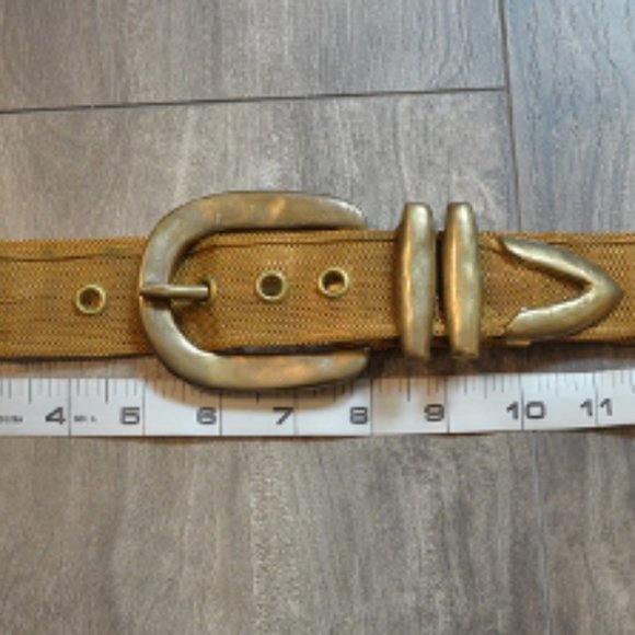 Vintage 90s Streets Ahead Metal Mesh Belt